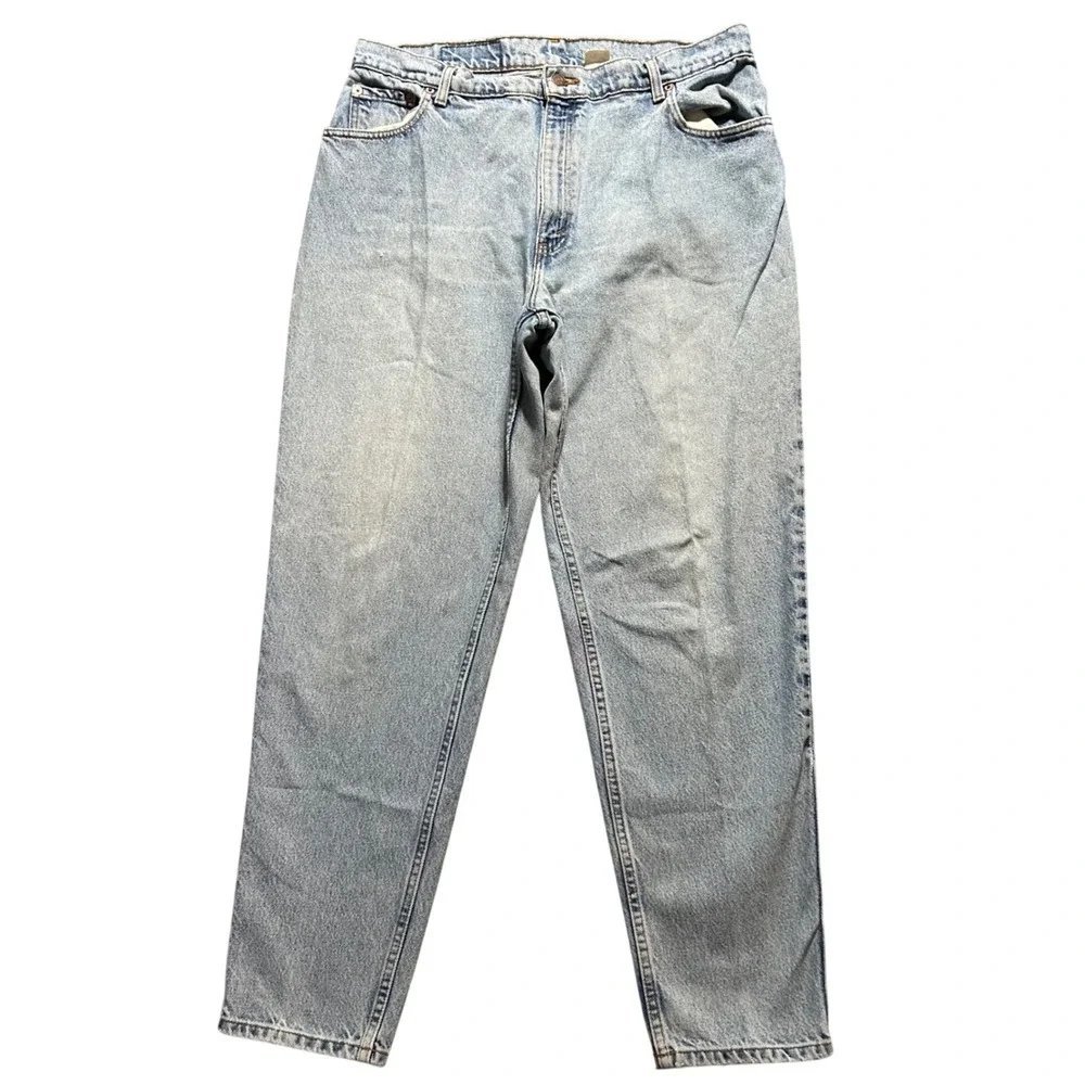 Levi's 551 Jeans Mens 36x30 Light Blue Relaxed Tapered Fit Vintage